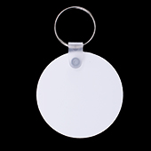 Unisub Two Sided Round Aluminum Keychain - 2"