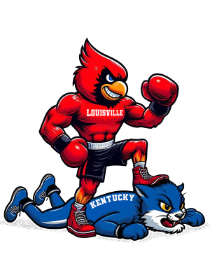 Louisville VS Kentucky Cartoon - 143