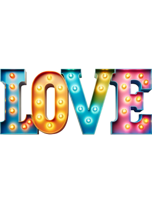 Love Marquee Letters - 143 