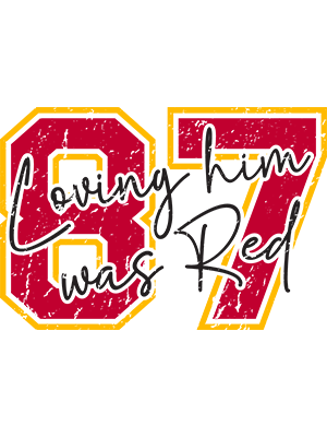 87 Loving Him Was Red Distressed - MCP Project