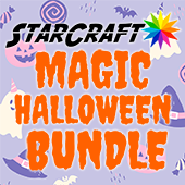 4 Pack StarCraft Magic 12" x 12" - Halloween Bundle