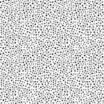 Printed Pattern Vinyl - Modern Dots - Black  - 12" x 12"