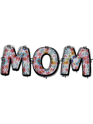 Mom Word - Rustic Flowers - 143