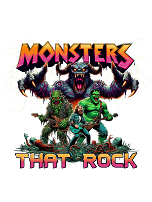 Monsters That Rock Poster - 143