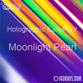 Siser EasyPSV - Holographic Pearl - 12" x 20" Sheet - Moonlight Pearl