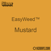 EasyWeed HTV: 12" x 15" - Mustard