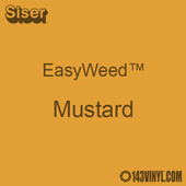 EasyWeed HTV: 12" x 5 Yard - Mustard