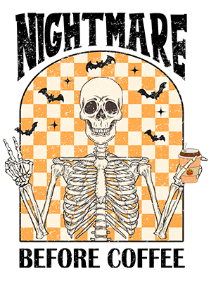 Nightmare Before Coffee Yellow - MCP Project