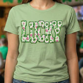 Press Ready Transfer - Painted Lucky