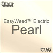 12" x 15" Sheet Siser EasyWeed Electric HTV - Pearl
