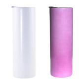 Hotteez UV Pink Sublimation Tumbler - Standard Straight 30oz. 