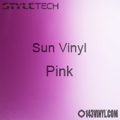 StyleTech Sun Vinyl - Pink - 12" x 12" Sheet    