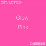 StyleTech Glow Pink Adhesive Vinyl 12" x 12" Sheet