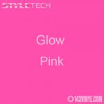 StyleTech Glow Pink Adhesive Vinyl 12" x 12" Sheet