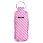 Chapstick Holder - Pink Stripe