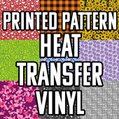 Printed Pattern Heat Transfer Vinyl