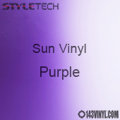 StyleTech Sun Vinyl - Purple - 12" x 12" Sheet     