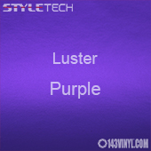 StyleTech Purple Luster Matte Metallic Adhesive Vinyl 12" x 12" Sheet