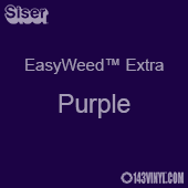 12" x 15" Sheet Siser EasyWeed Extra HTV - Purple
