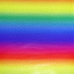 Printed Pattern Vinyl - Glitter Rainbow Ombre - 12" x 12"