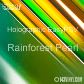 Siser EasyPSV - Holographic Pearl - 12" x 20" Sheet - Rainforest Pearl