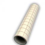 Paper Transfer Tape with red grid with Release Liner - 12" x 5 yard roll