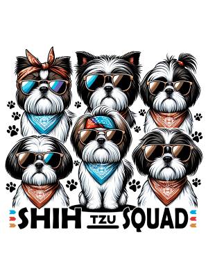 Shih Tzu Squad Poster - 143