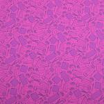 Printed Pattern Vinyl - Matte - So Crafty - Pink - 12" x 12" Sheet 