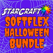 7 Pack StarCraft SoftFlex HTV 12" x 12" - Halloween Bundle