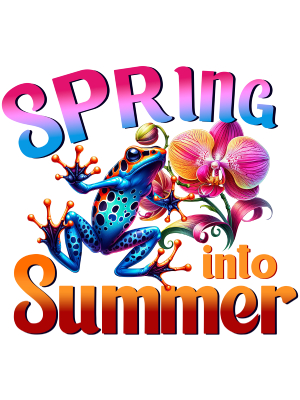 Spring into Summer Frog - 143