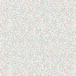 Printed Pattern Vinyl - Glossy - Sprinkles 12" x 12" Sheet