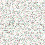 Printed Pattern Vinyl - Glossy - Sprinkles 12" x 24" Sheet