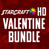 10 Pack StarCraft HD Glossy 12" x 12" - Valentine Bundle