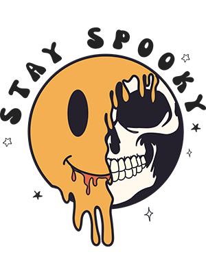 Stay Spooky Smiley Skull - MCP Project