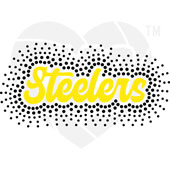 Faux Rhinestone - Steelers