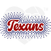 Faux Rhinestone - Texans