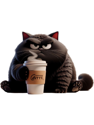 This Cat Needs a Latte - 143