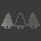 Acrylic 40oz Topper Shaker - Tree