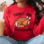 Press Ready Transfer - Turkey and Touchdowns