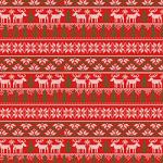 Printed Pattern Vinyl - Glossy - Ugly Sweater 12" x 24" Sheet