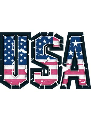 USA 3D Distressed - 143