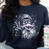 Press Ready Transfer - Vintage Bubblegum Santa