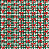 Printed HTV - Watercolor Plaid and Bows Print 12" x 15" Sheet