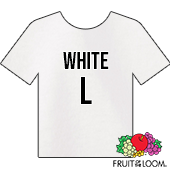 Fruit of the Loom Iconic™ T-shirt - White - Large