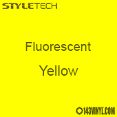 StyleTech Fluorescent - Yellow - 12" x 12" Sheet  